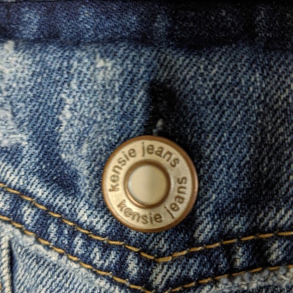 PLUS SIZE Kensie Denim Sherpa Jacket 1X - Picture 5 of 7